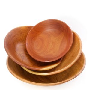 Mahogany Salad Plates (hand-made)