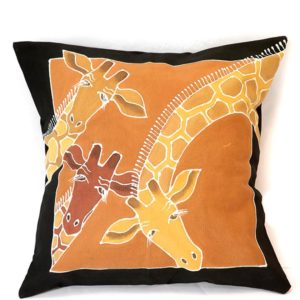 Colorful Swahili Batik Pillow